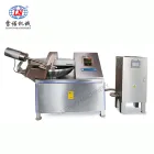 ZB-125 high speed chopping machine 3000 RPM automatic temperature control sausage balls processing efficient equipment - Bowl Cutter - foodmachtech